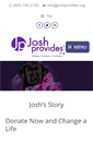 Mobile Screenshot of joshprovides.org